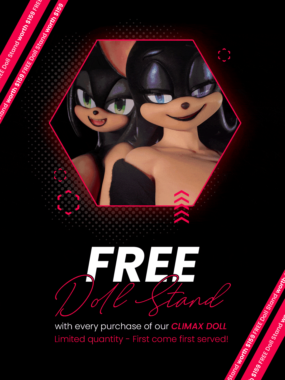 Free doll stand