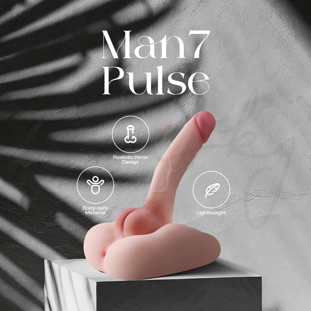 Close-up showcasing lifelike tip design with natural contours and smooth finish