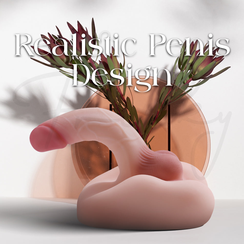 Realistic design concept shown with aesthetic lifestyle-inspired background setting