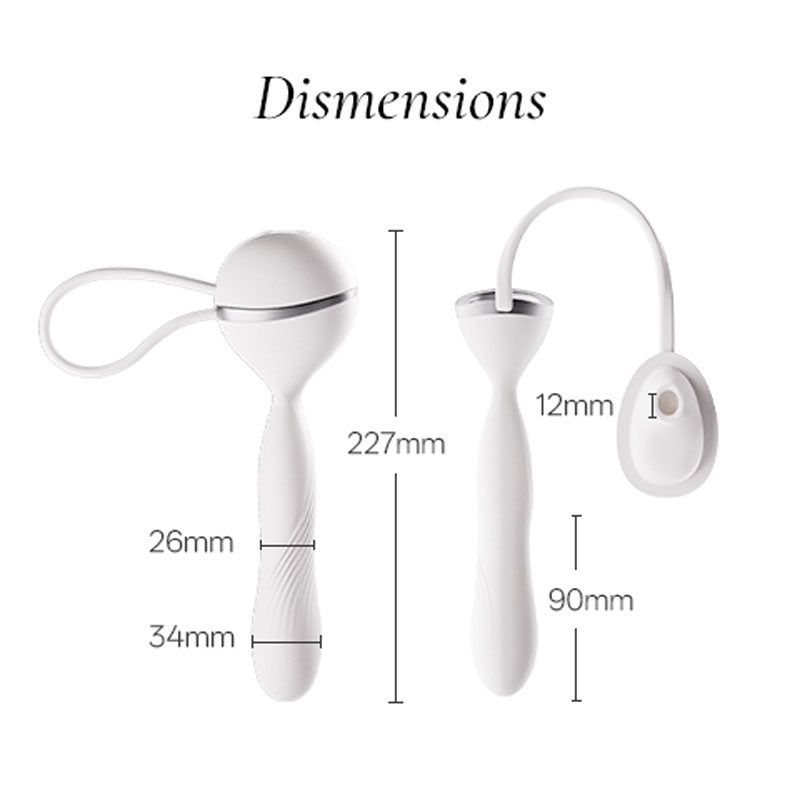 Osuga Flux — Dual-Zone Thumping Wand & Suction Vibrator