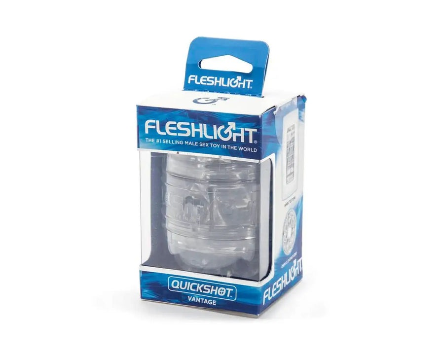 Fleshlight - Quickshot Vantage Compact Male Masturbator - Frisky Business Adult Sex Toys Shop