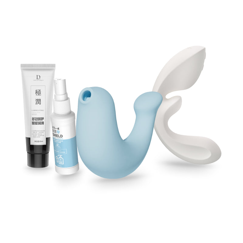 OSUGA Flow & G-Spa Pleasure Bundle — Cleaner & Lube Included