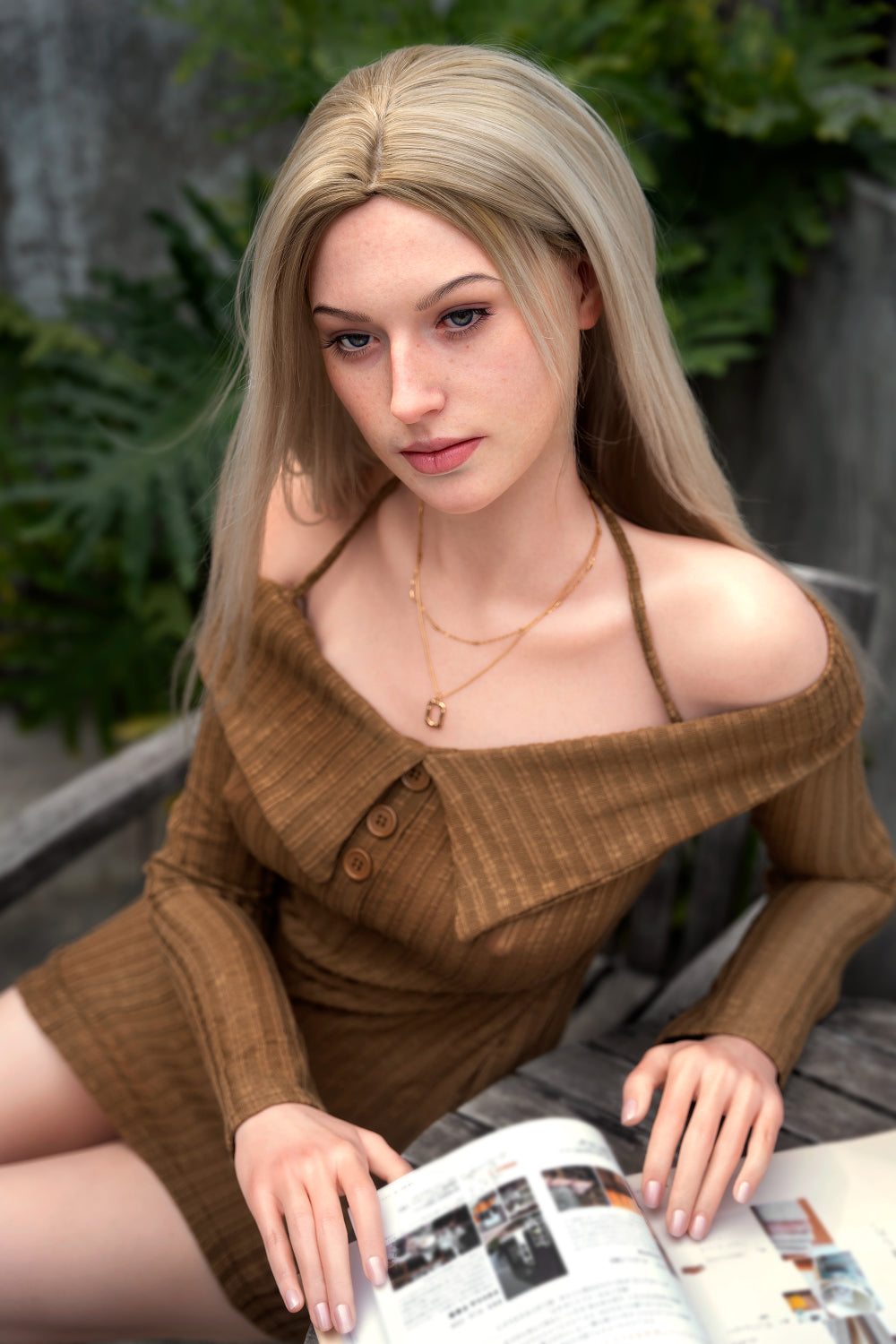 Zelex Doll 175 cm E Silicone - Evelina (Movable Jaws)