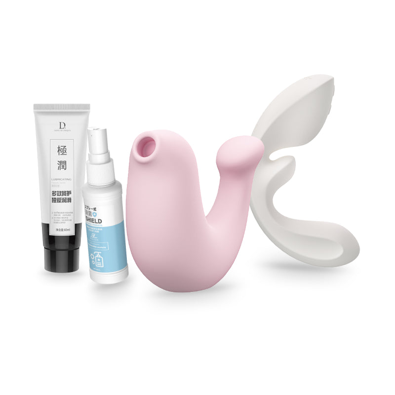 OSUGA Flow & G-Spa Pleasure Bundle — Cleaner & Lube Included