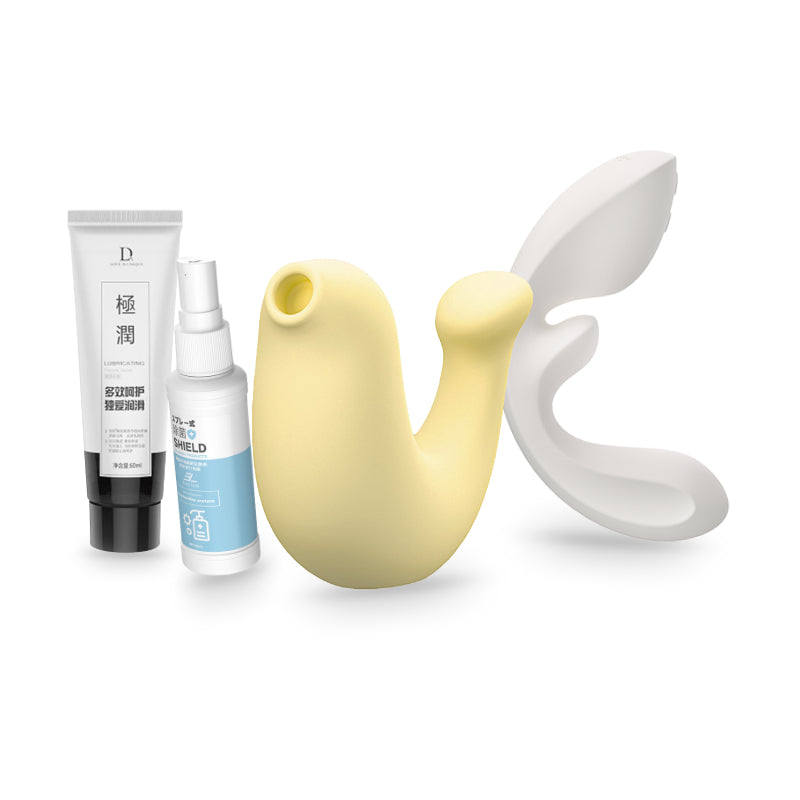 OSUGA Flow & G-Spa Pleasure Bundle — Cleaner & Lube Included