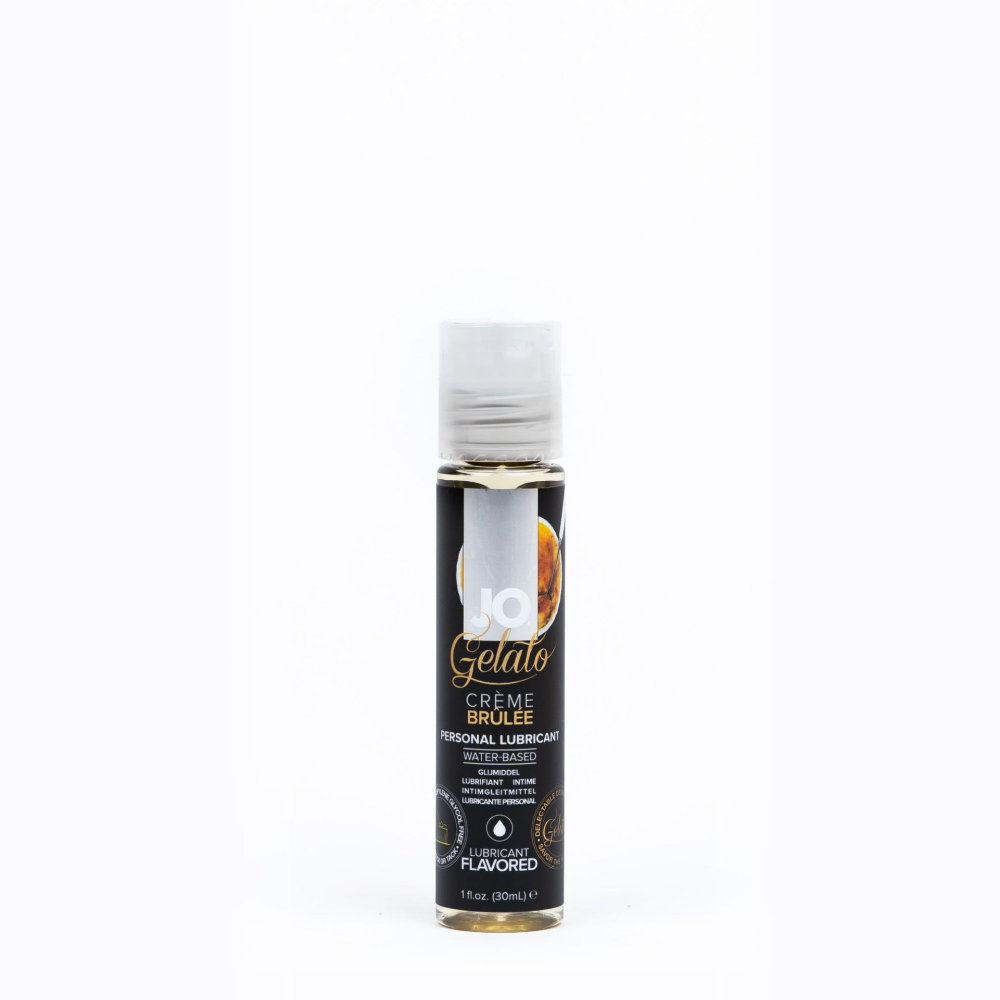 System Jo - Gelato Creme Brulee EDIBLE Water Based Lubricant 30ml