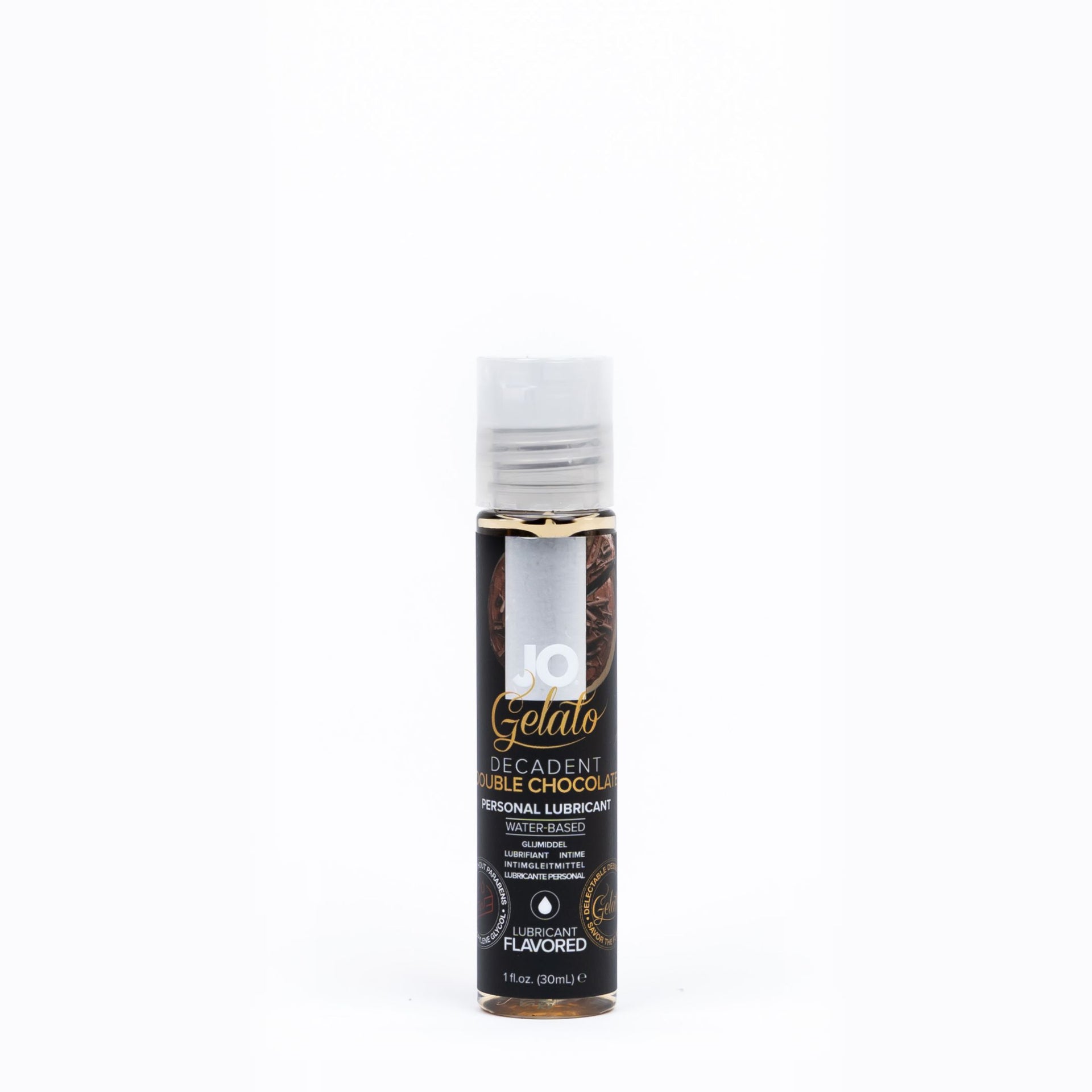 System Jo - Gelato Decadent Double Chocolate EDIBLE Water Based Lubricant 30ml