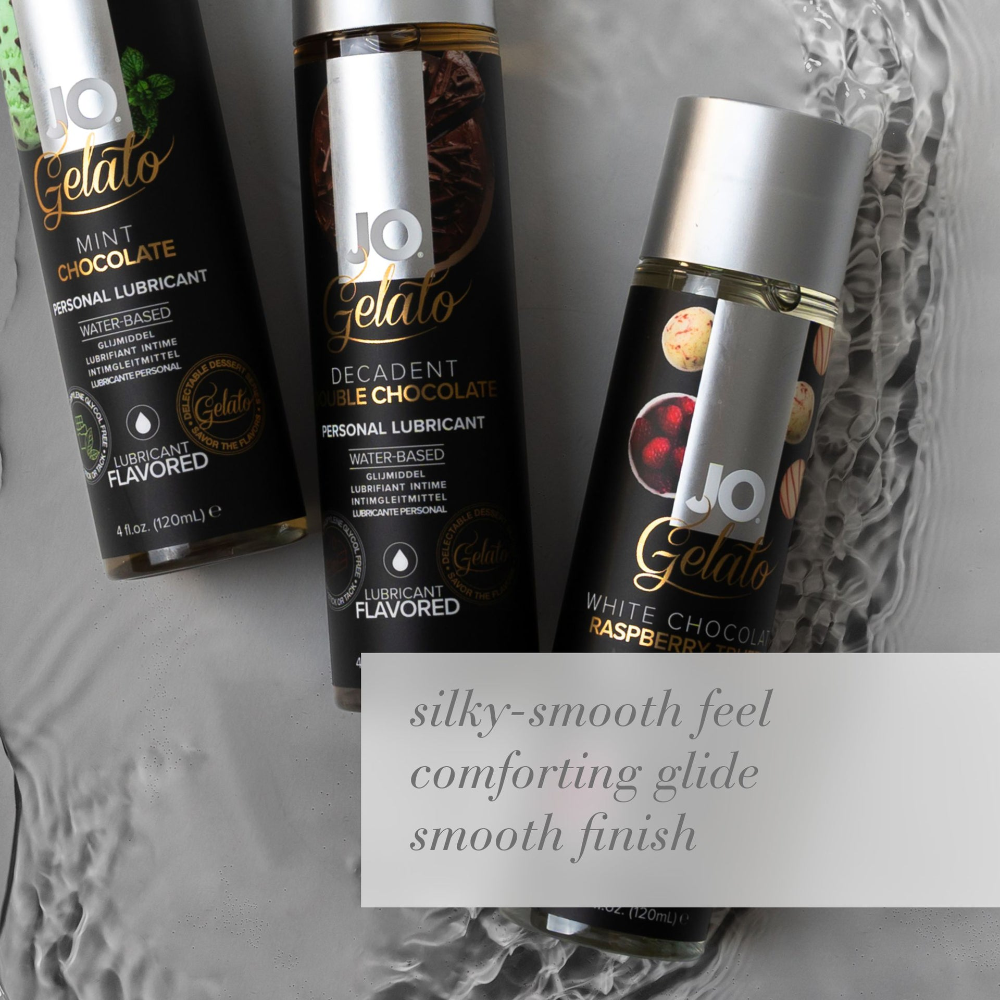 System Jo - Gelato Decadent Double Chocolate EDIBLE Water Based Lubricant 30ml