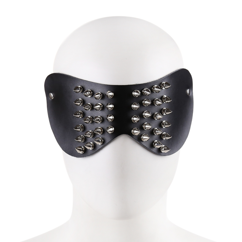 Storm Sacrifice - BDSM Studded Blindfold