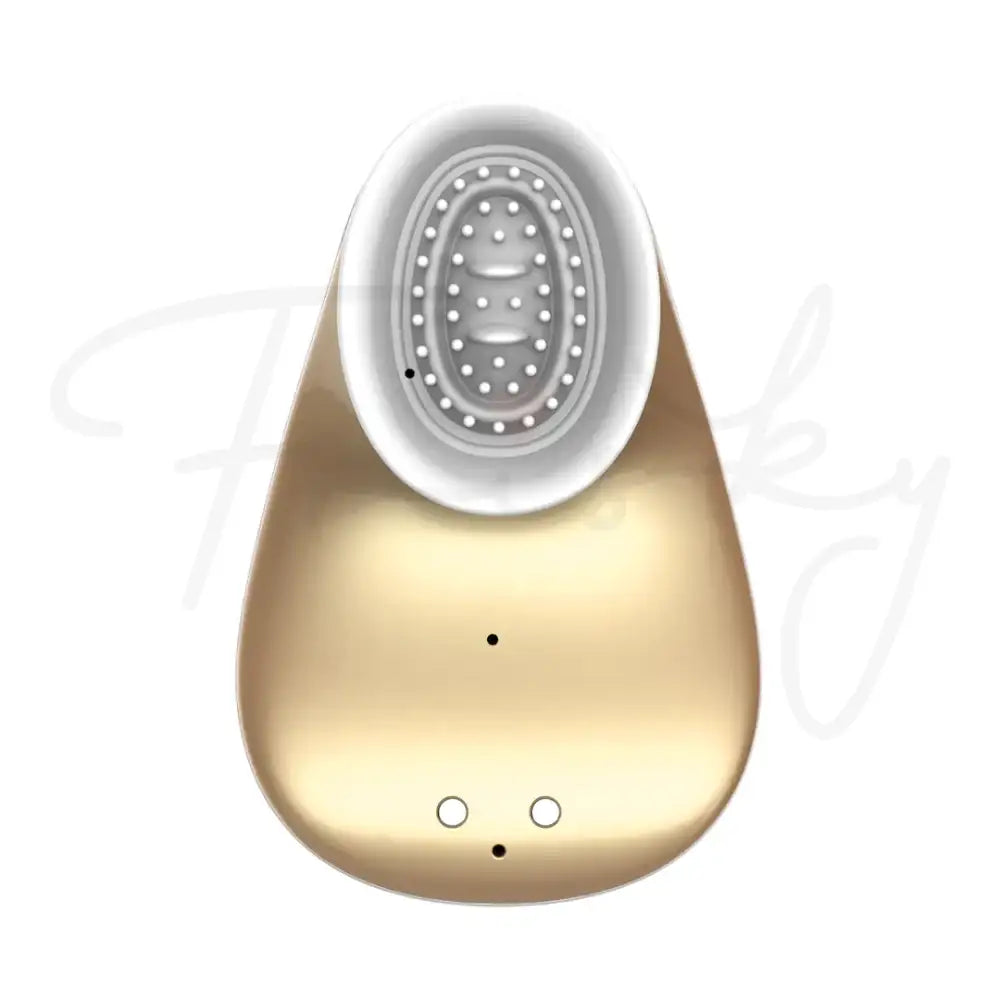 SHOTS Twitch Handsfree Suction and Vibration Toy Gold Multiple suction and vibration levels for targeted pleasure and varied sensations Singapore