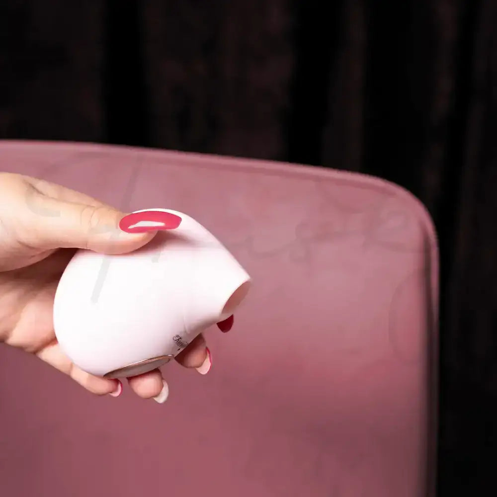 SHOTS Seductive Air Pulse Vibrator Pink Compact and travel-friendly design for discreet pleasure on the go Singapore
