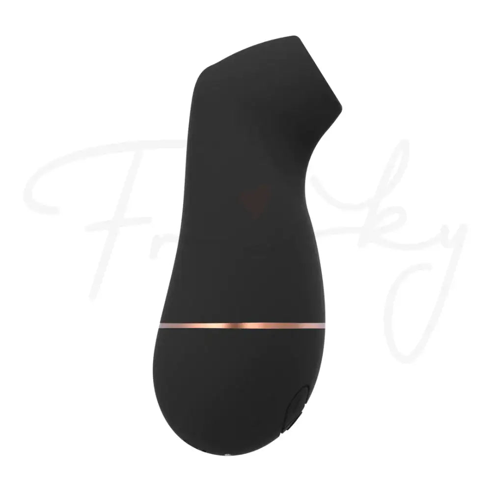 SHOTS Kissable Sucking Vibrator Black USB rechargeable with long-lasting battery for uninterrupted adult enjoyment Singapore
