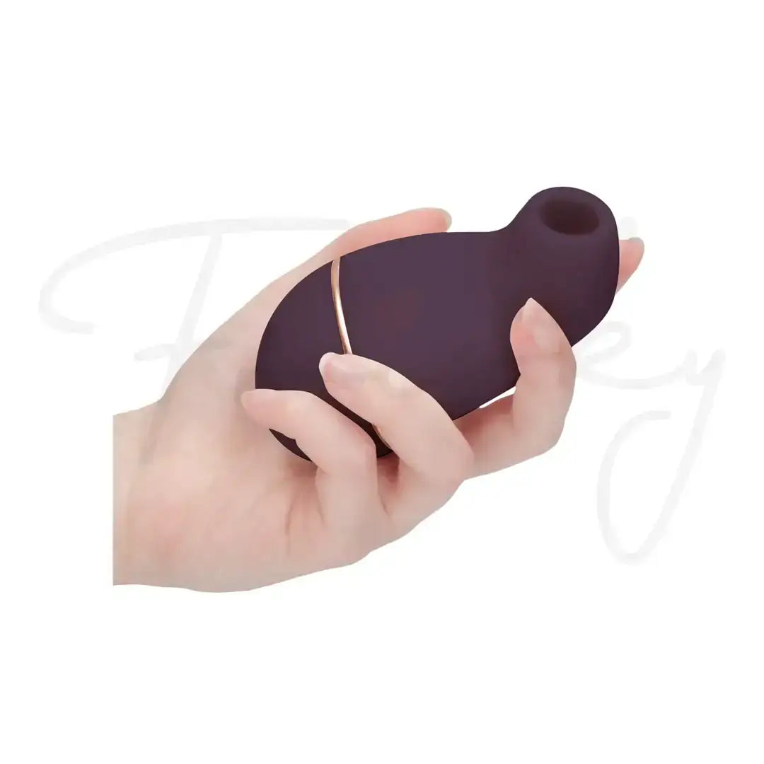 SHOTS Kissable Sucking Vibrator Purple Multiple suction levels for targeted pleasure and enhanced experience Singapore
