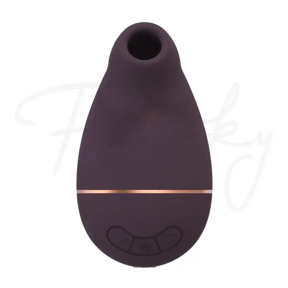 SHOTS Kissable Sucking Vibrator Purple Portable wearable vibrator for flexible and convenient use Singapore