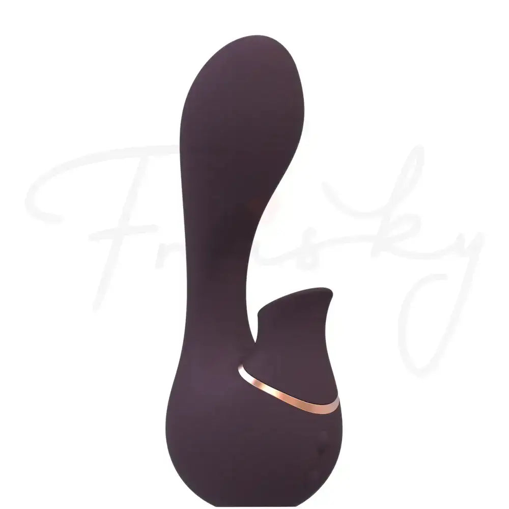 SHOTS Mythical Air Pulse Vibrator Purple Portable wearable design for flexible solo or couples’ intimate use Singapore