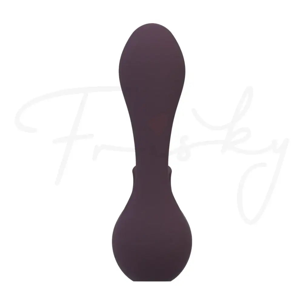 SHOTS Mythical Air Pulse Vibrator Purple Sleek purple silicone design with elegant curves for stylish adult toy aesthetics Singapore