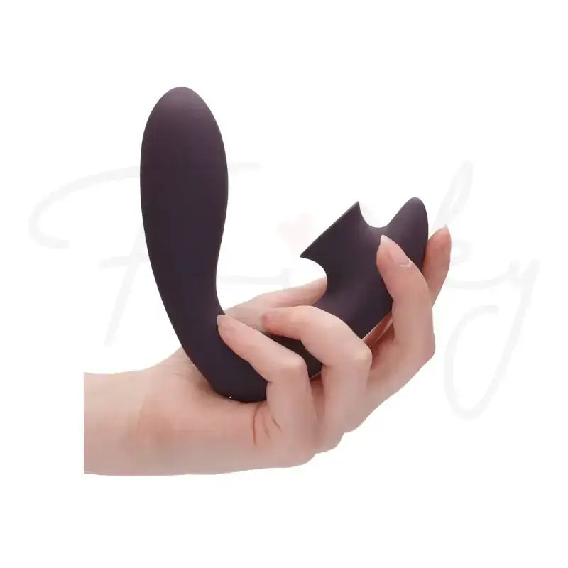 SHOTS Desirable Bendable Air Pulse Vibrator Purple USB rechargeable with long-lasting battery for uninterrupted adult enjoyment Singapore