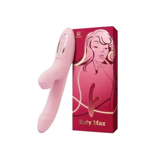 KISSTOY® Katy Max Rotating G-Spot and Clitoral Suction Vibrator with Ergonomic Design Singapore