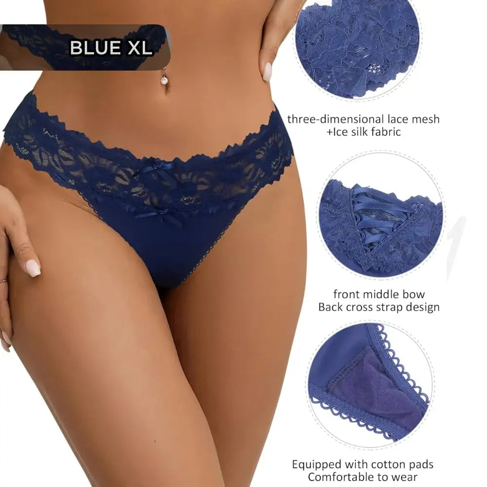 Pink Lace Temptation Panty - Frisky Business Adult Sex Toys Shop