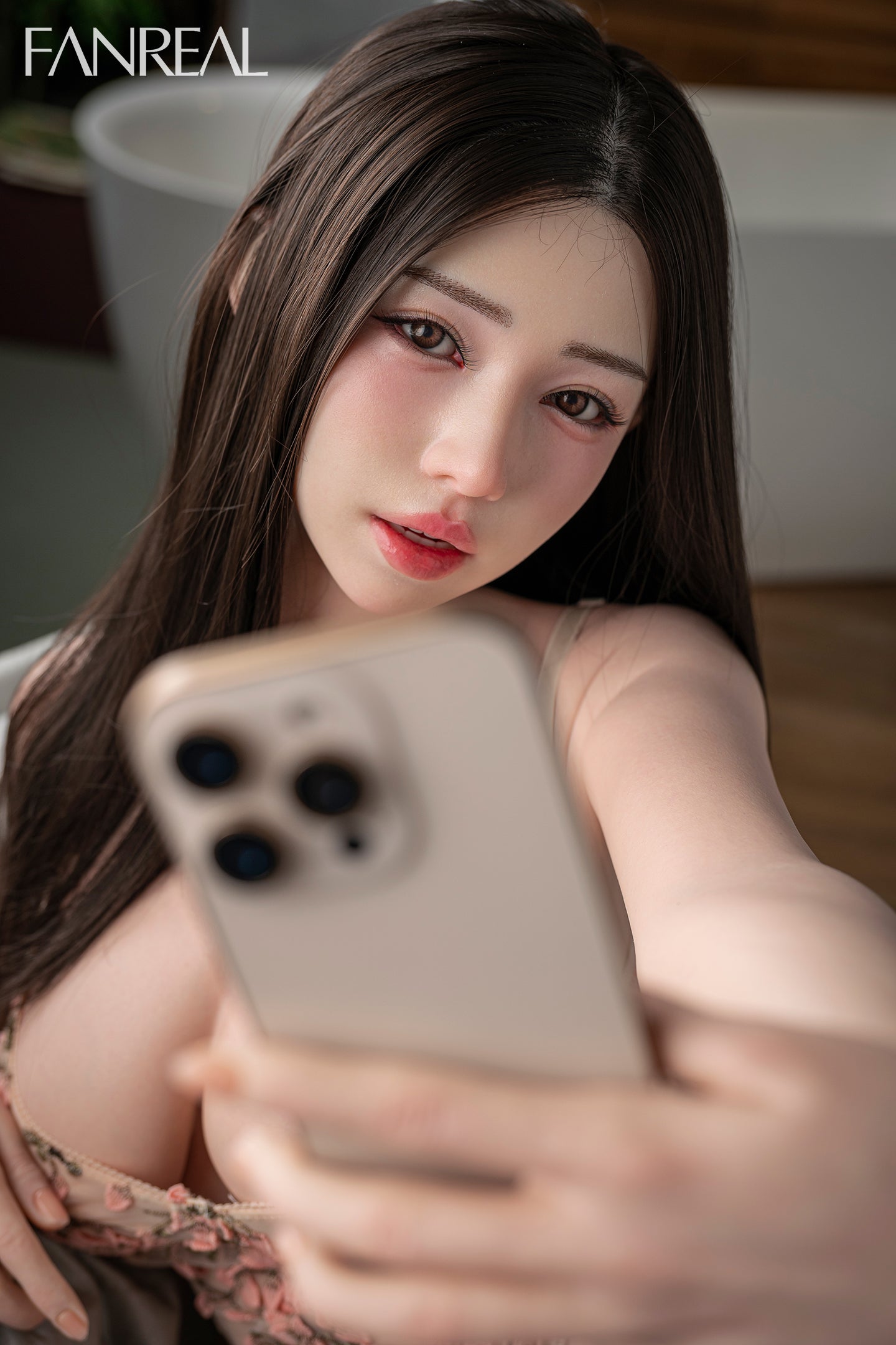 FANREAL Doll Nora – 155cm F-Cup Silicone Sex Doll with Real Skin Texture