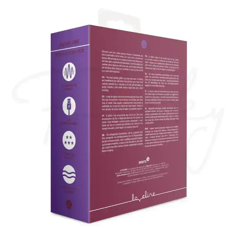 SHOTS (S)explore Toy Kit for Her High-quality silicone and smooth materials for safe and hygienic adult play Singapore