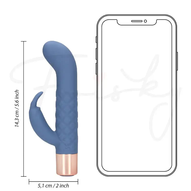 SHOTS Mini Rabbit Vibrator Ideal for personal relaxation or enhancing shared couple intimate experiences Singapore