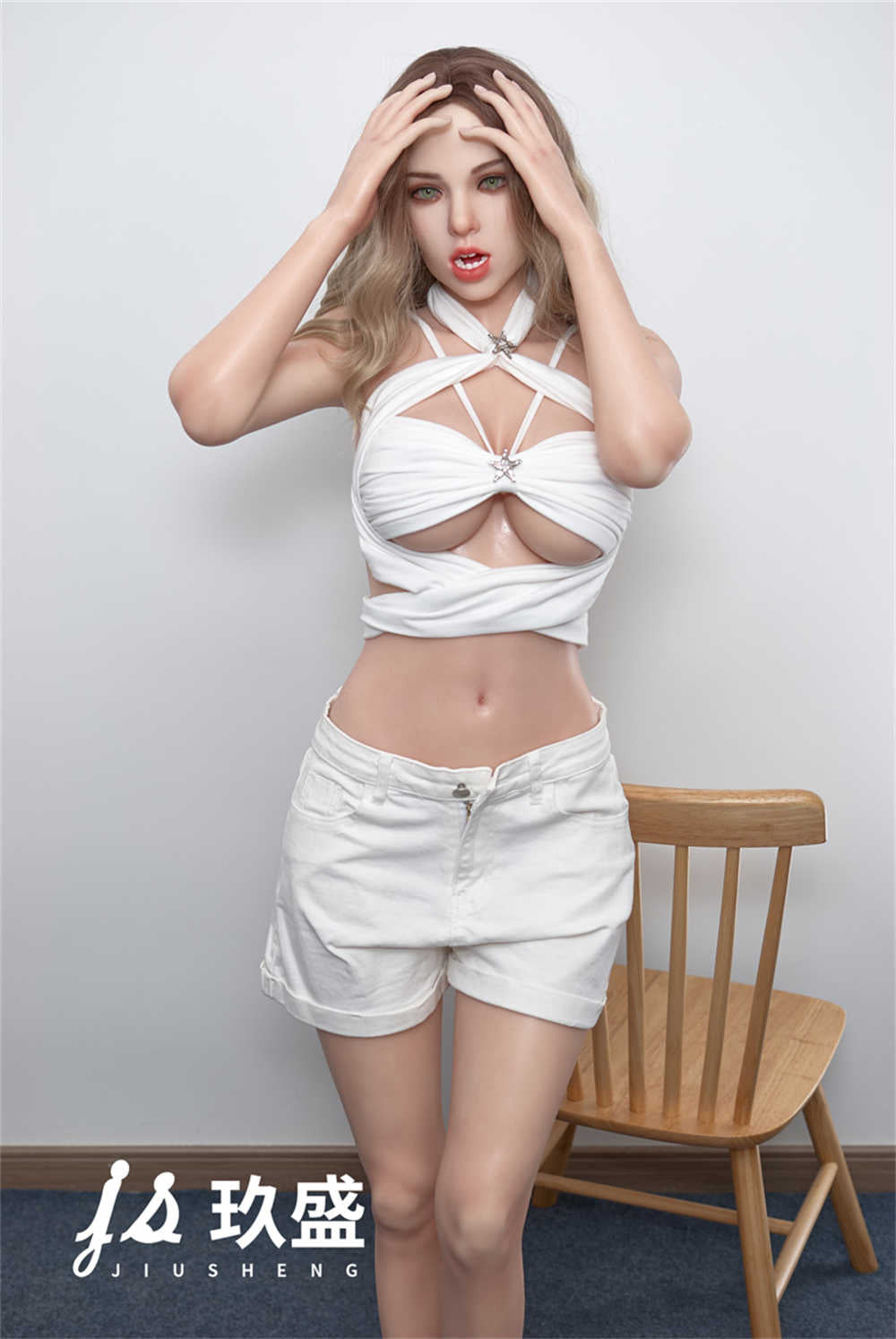 Jiusheng Doll 160 cm E Silicone - Lisa Movable Jaw