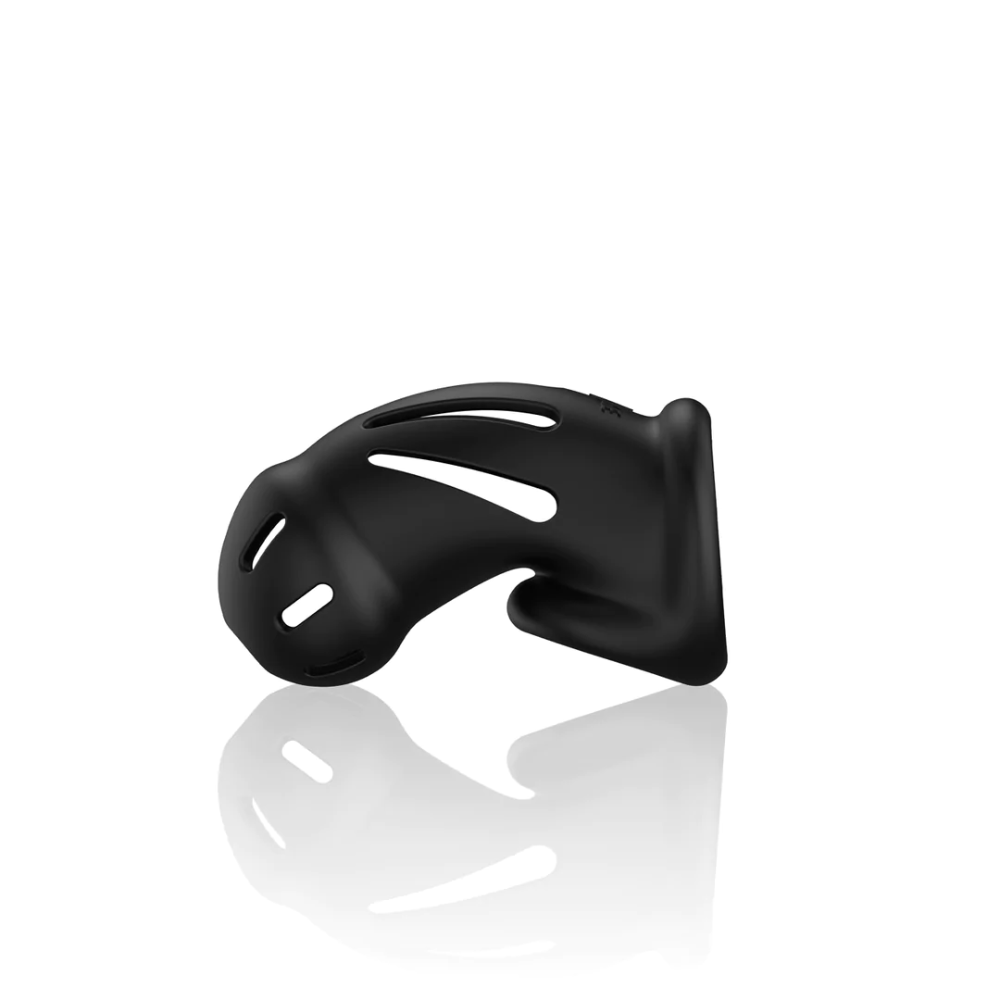 SHOTS - Model 27 Ultra Soft Silicone Chastity Cage - Black