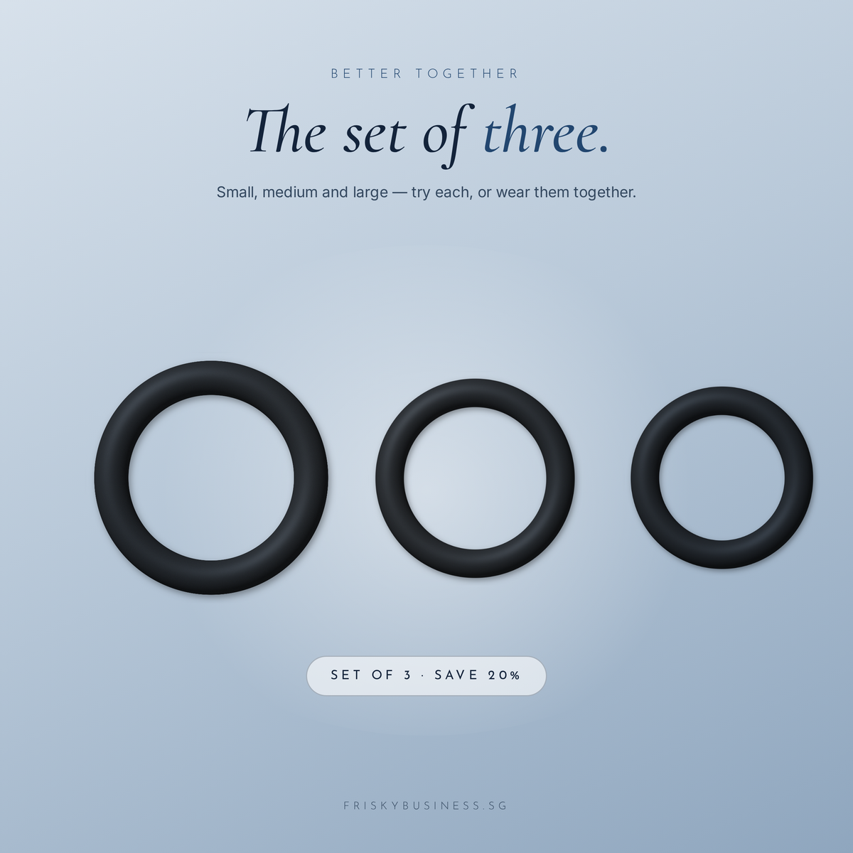 Flexi-Ring - Silicone Cock Rings