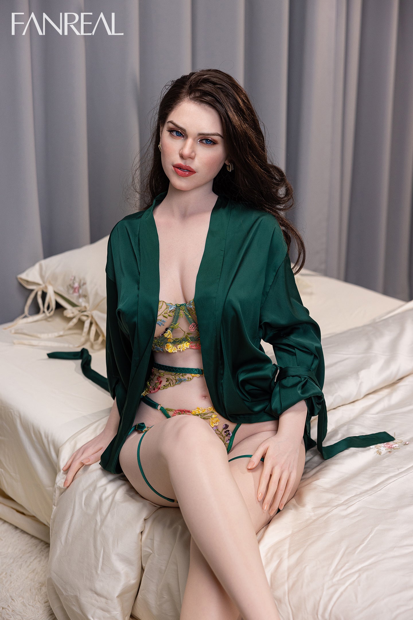 FANREAL Doll Gina – 155cm F-Cup Silicone Sex Doll with Real Skin Texture V3