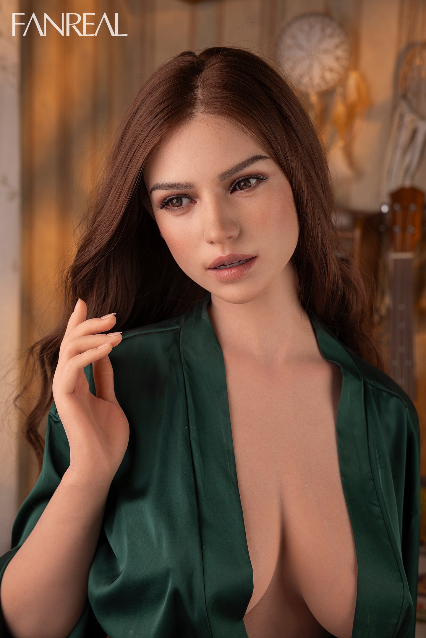 FANREAL Doll Mirella – 155cm F-Cup Silicone Sex Doll with Real Skin Texture