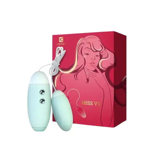 KISSTOY Miss VV Dual Action Egg Vibrator Innovative Design Rechargeable Personal Massager Singapore