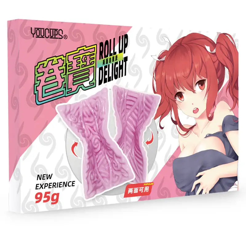 Pleasure Care - Manual Two-Sided Masturbating Silicone - Frisky Business Adult Sex Toys Shop