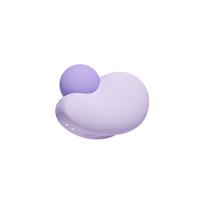 Side perspective of Osuga Nimbus body-safe silicone vibrator