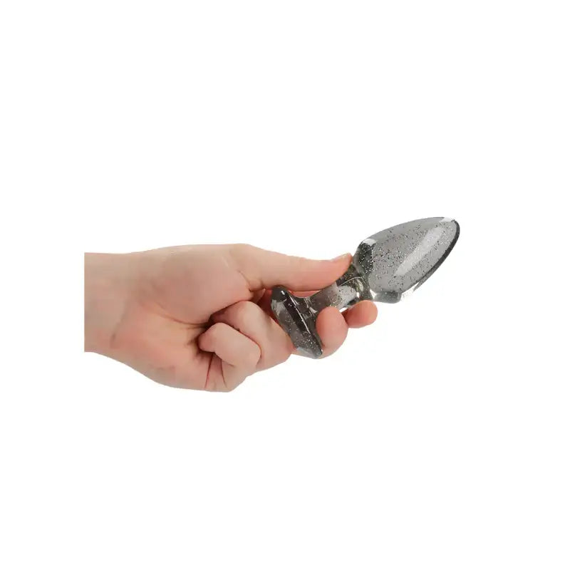 SHOTS Ouch! Acrylic Butt Plug Set Silver Elegant silver finish adds visual appeal for display or personal collection Singapore