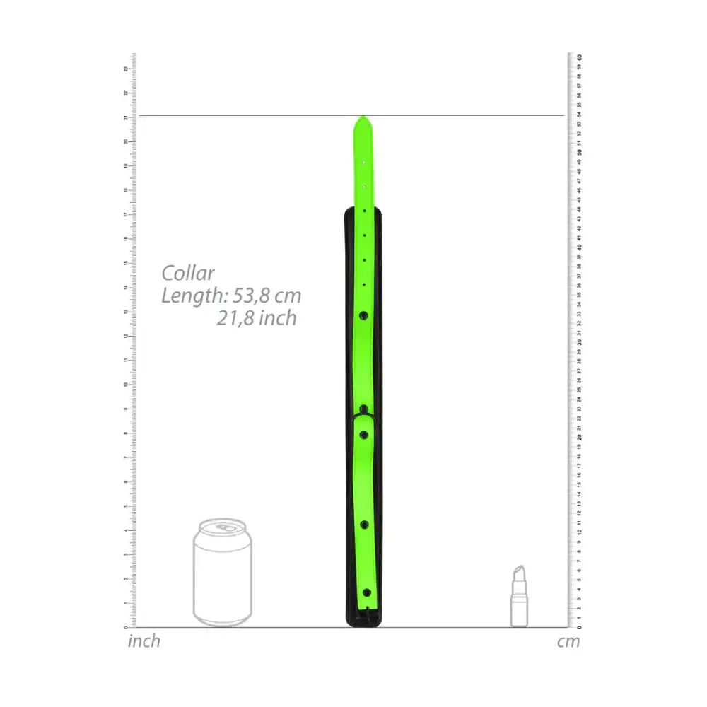 SHOTS Ouch! Collar and Leash Glow in the Dark easy-to-clean materials for hygienic and safe repeated play Singapore