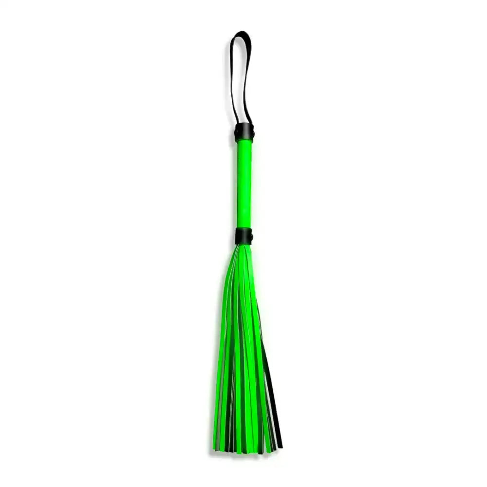 SHOTS Ouch! Flogger Glow in The Dark ergonomic handle offers secure grip for precise and comfortable use Singapore