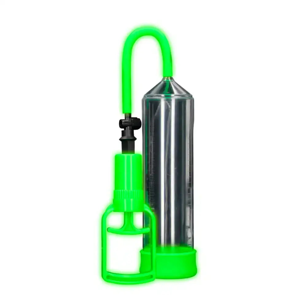 SHOTS Ouch! Comfort Beginner Pump Glow in The Dark soft silicone seal provides comfortable and secure fit during pumping sessions Singapore