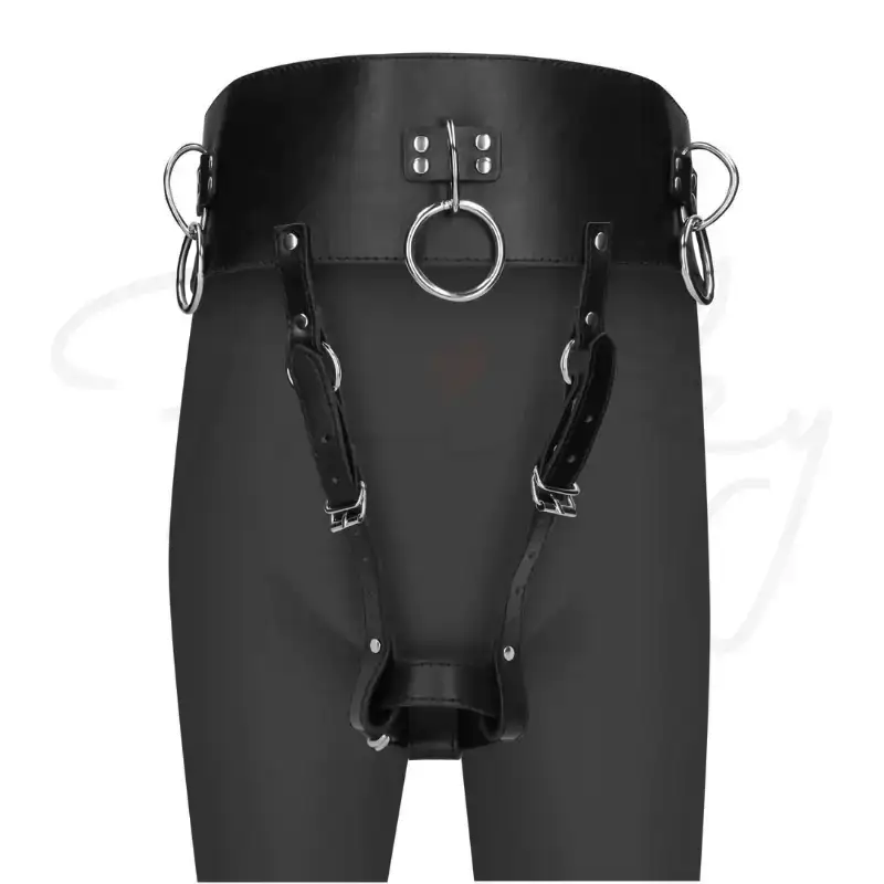 SHOTS Ouch! Belt with Vibrator Holder - Frisky Business Adult Sex Toys Shop