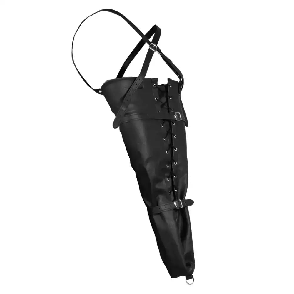 SHOTS Ouch! Lace-up Full Sleeve Arm Restraint breathable material with adjustable laces for customizable tension Singapore