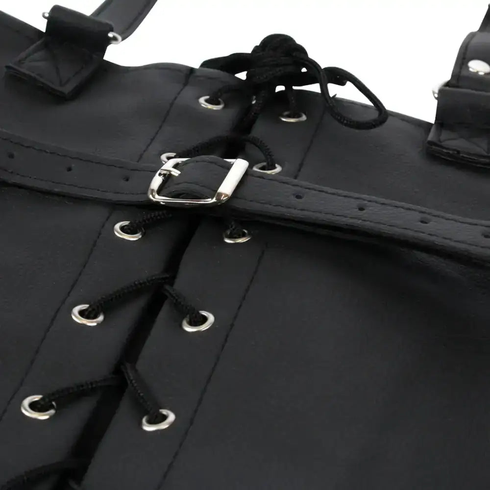 SHOTS Ouch! Lace-up Full Sleeve Arm Restraint soft interior lining prevents chafing during prolonged wear Singapore