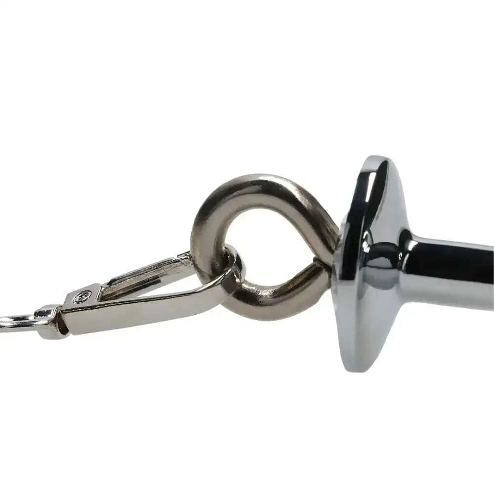 SHOTS Ouch! Hearts Paddle with Metal Anal Plug compact design suitable for solo or partner interactive sessions Singapore