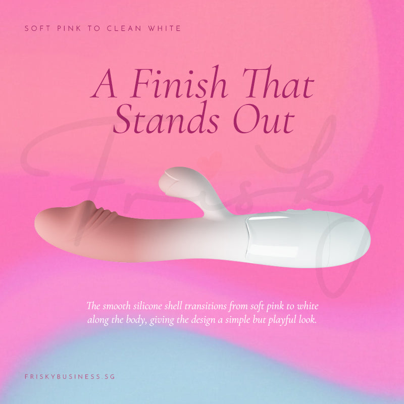Petal Dual-Motor Rabbit Vibrator Battery-Powered
