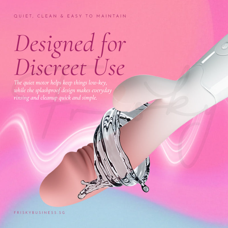 Petal Dual-Motor Rabbit Vibrator Battery-Powered