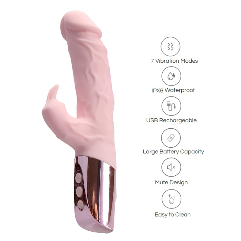 Pink Rabbit Dual Vibrator