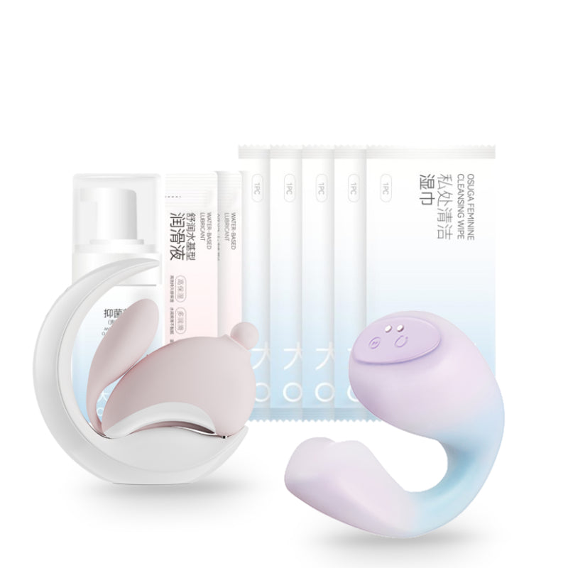 OSUGA Double Bliss Set — BunnyMoon + C-Tail + Intimate Care Pack