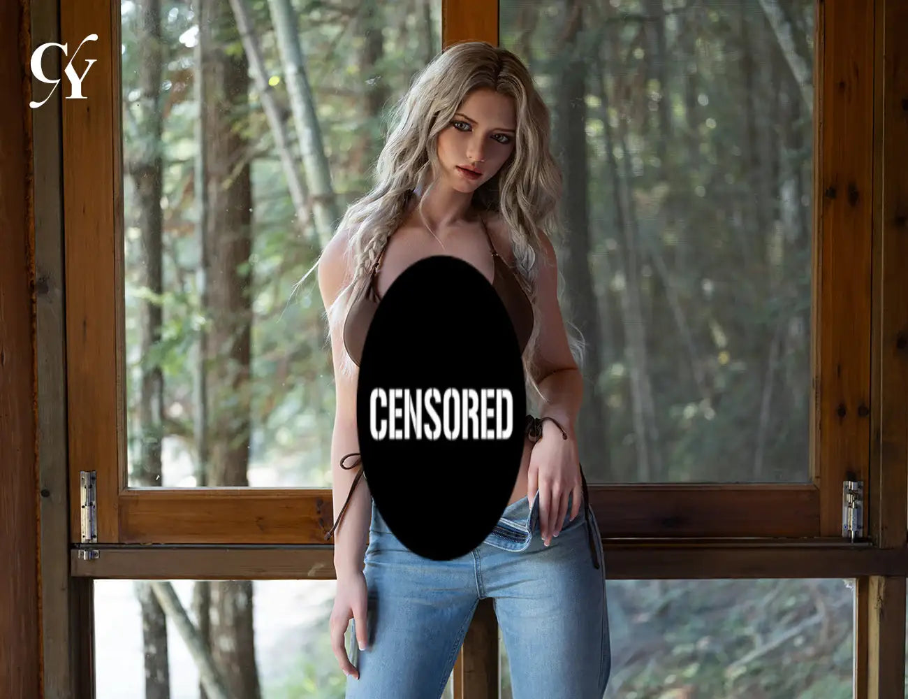 TOP-CYDOLL 176cm E-Cup Polly Cowgirl Realistic Sex Doll - Frisky Business Adult Sex Toys Shop