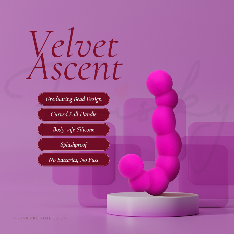 Velvet Ascent displayed on a pedestal against a purple gradient background
