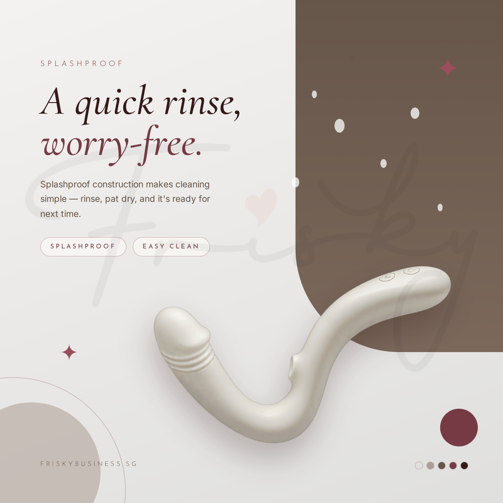 Pulse Grip - Female APP Control Thrusting and Suction Vibrator