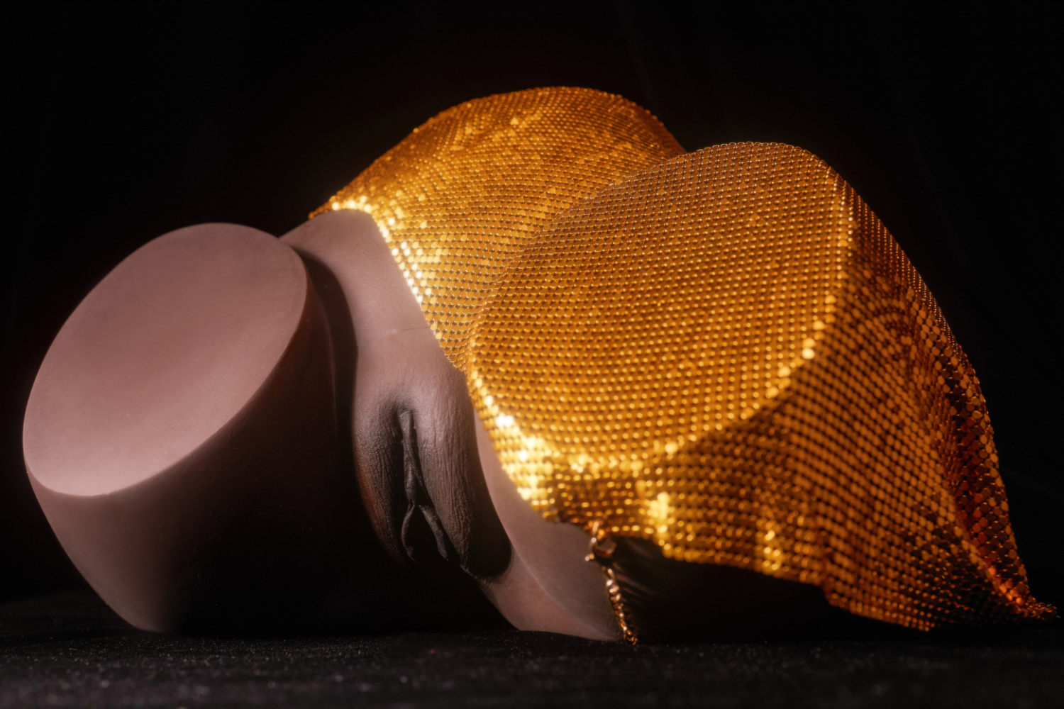 CLIMAX DOLL - RS-6 Silicone Butt Torso (Cocoa)